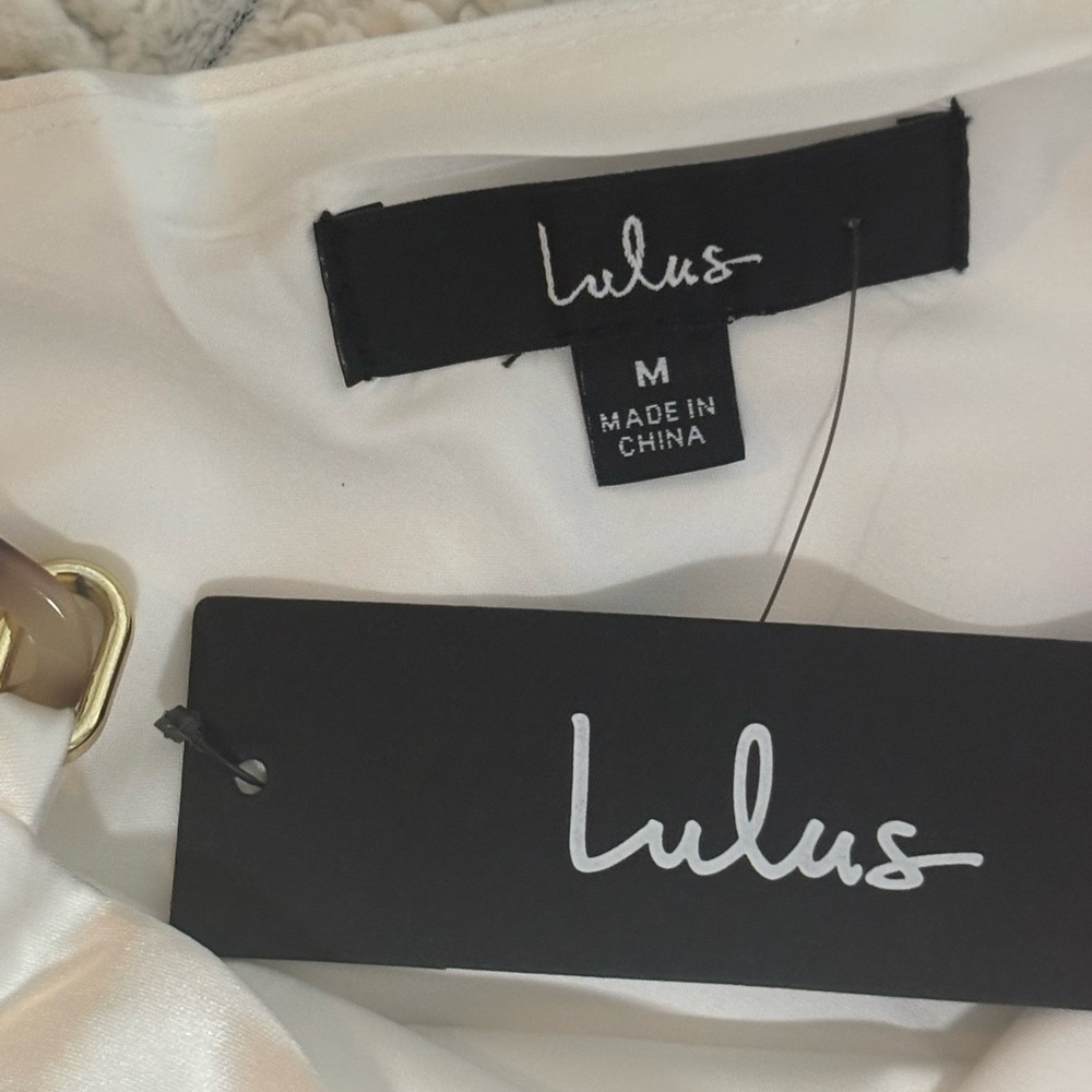 Lulu's White Midi Dress - Picture 2 of 16